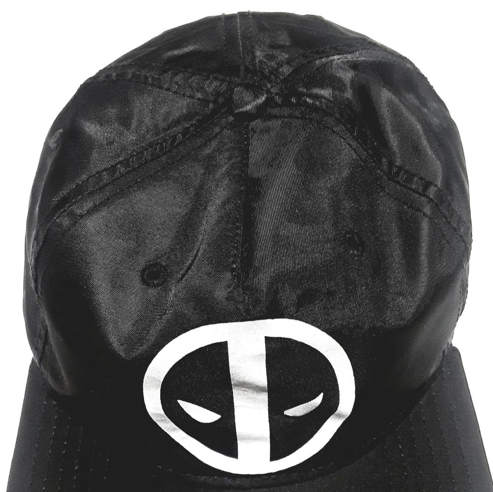 Deadpool Bioworld Marvel Cap Original Snapback Black & White Adjustable Hat - Picture 3 of 7